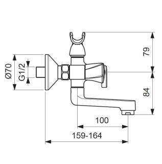 Смеситель Vidima Life BA363AA ванны и душа